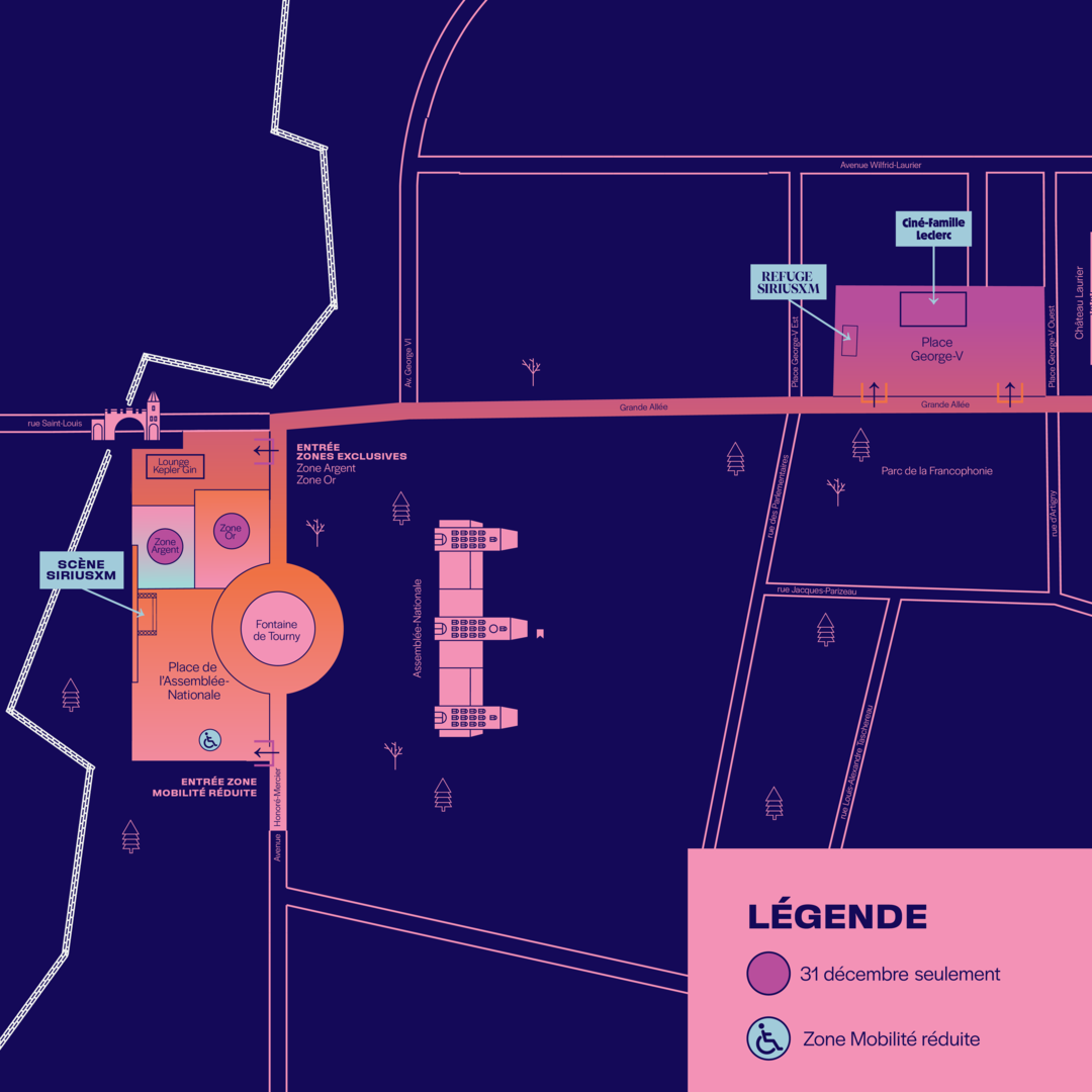 Plan du site - Toboggan 2025